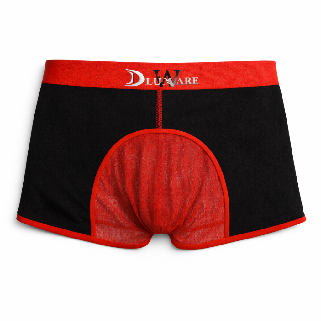 Classic Sunrise Mesh - Black & Red