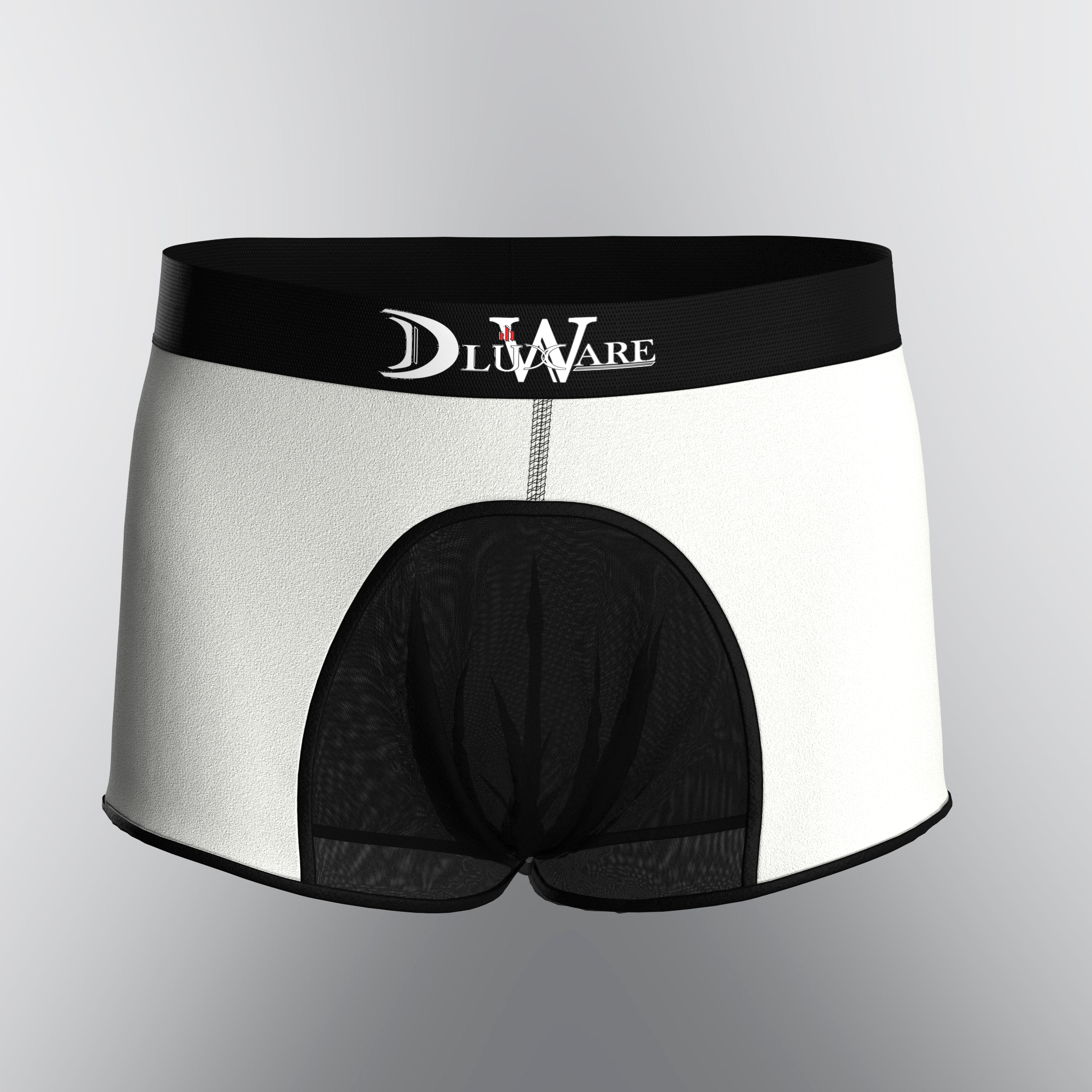 Classic Sunrise Mesh - White & Black