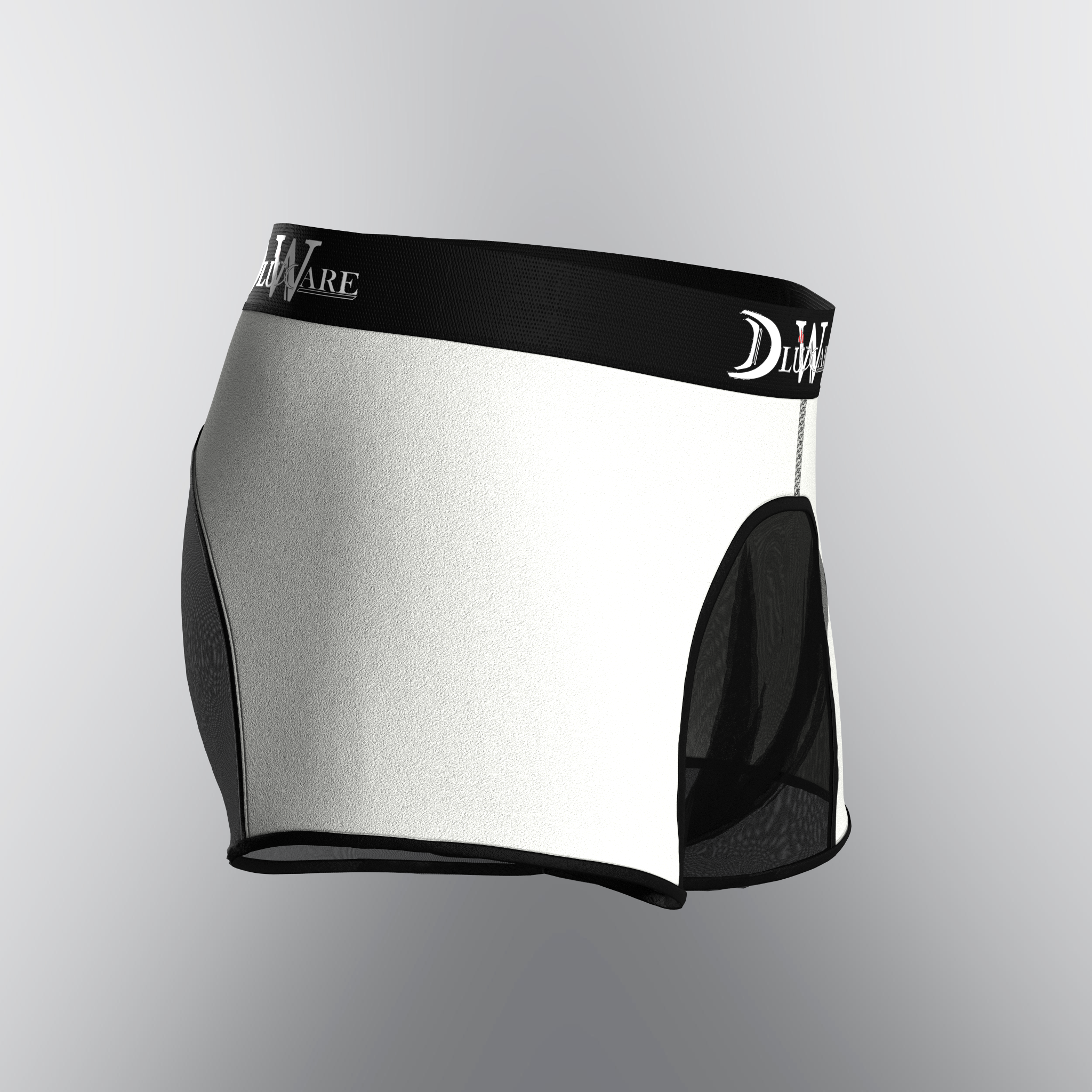 Classic Sunrise Mesh - White & Black