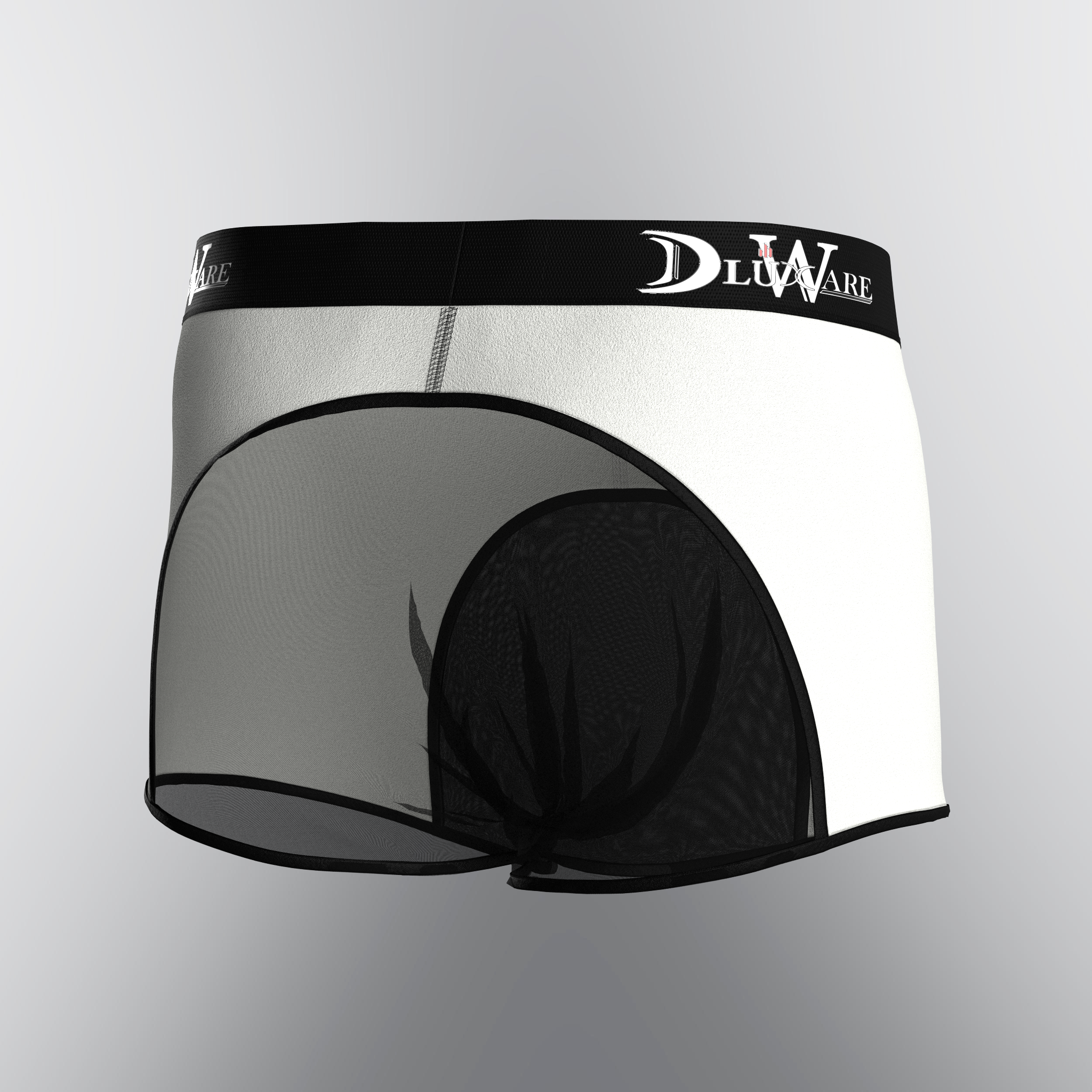 Classic Sunrise Mesh - White & Black