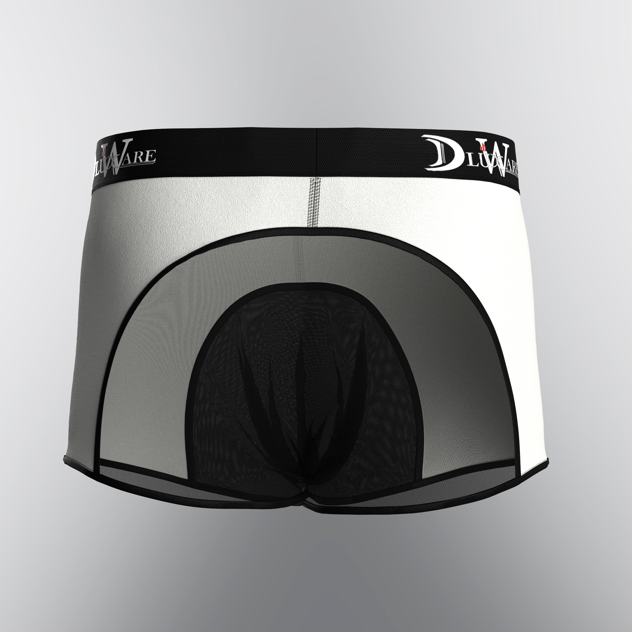 Classic Sunrise Mesh - White & Black